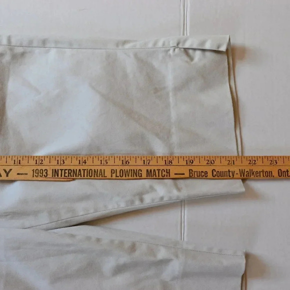 White Tribal Stretch Bermuda  Shorts - Picture 5 of 6